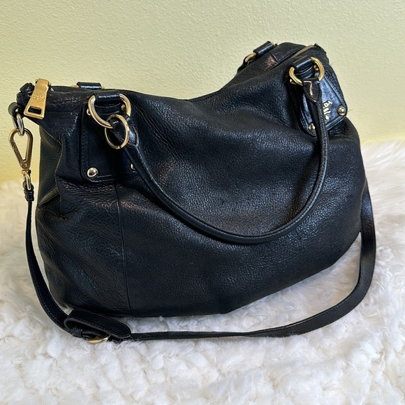 💯Authentic Prada Soft Black Leather Handbag🍀 - Picture 16 of 16